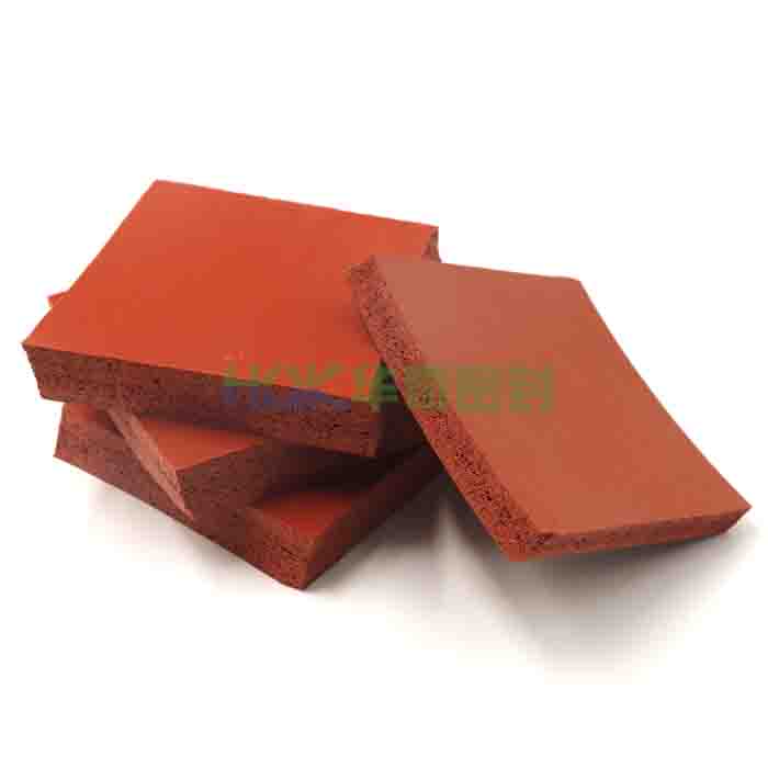 紅色硅膠發(fā)泡板 紅色硅膠發(fā)泡板